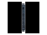 Apc Easy Basic Rack Pdu Epdu1016b - Strømfordelerenhet (Kan Monteres I Rack) - Ac 200/208/230 V - 3680 Va - Inngang: Iec 60320 C20 - Utgangskontakter: 8 (Power Iec 60320 C13) - 1U - 2.5 M Kabel - Svart - For P/N: Ar106v, Scl400rmj1u, Scl500rmi1uc, S