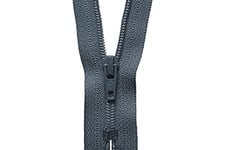 YKK Zippé n°578 Gris foncé Longueur 18 cm