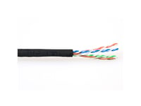 Act 305M Cat6-Kabel 305M Svart Nettverkskabel (Ep389b)