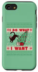 iPhone SE (2020) / 7 / 8 I Do What I Want Cat Knocking Over Christmas Tree Meowy Xmas Case