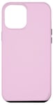 Coque pour iPhone 14 Pro Max Couleur rose clair