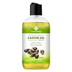 Supremely 100% Cold Pressed Pure Castor Oil for Hair, Skin, Nails, Body 500ml uK