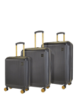 Rock Aria 8-Wheel Hard Shell Suitcase, Set of 3