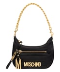 Moschino hobo bags women 2427B738082023555 Black mini lined interior tote purse