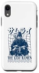 Coque pour iPhone XR Samurai Warrior "The Last Ramen" Japonais Ukiyo-e Streetwear