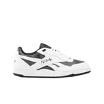 Reebok Femme Court Advance Bold Sneaker, Chalk/HOOBLU/SILVMT, 37.5 EU