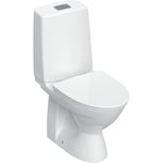 Ifö Toalettstol IFÖ Vinta Rimfree för P-Lås golvstående WC universallås täckt, dubbelspolning, 502.722.00.1