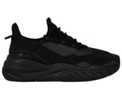 New Mens Longsdale Lexington Trainers Black Size UK 7 RRP£94.99