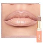 Oulac Nude Moisturising Lipstick - Beige Lip Balm Tinted, Nourishing Lips, Lip Base Primer, Satin Matte Finish, Creamy Texture, Highly Pigmented, With Shea Butter, Vegan Clean Beauty 4g SG01 Bare