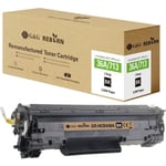 G&G Tonere Erstatter Hp, Canon 36A Kompatibel Sort 2000 Sider Reborn Remanufactured 21200