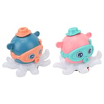 Baby Floating Ball Toy Electric Octopus Bath Toy Music Light Educational Water T