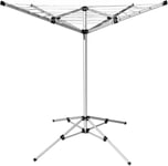 Rotary Airer 50m Garden Clothes Line Dryer 4 Arm Outdoor Washing Line Heavy Duty