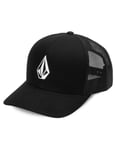 Volcom Full Stone Cheese Curved Peak Cap in Black for men