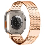 Business Magnetic Armband Apple Watch 41mm Series 8 roséguld