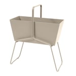 Fermob - Basket Planter High Nutmeg 14 - Blomsterkasser - Fabio Meliota - Beige