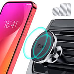 Blukar Car Phone Holder Magnetic Air Vent Car Phone Mount Cradle-360° Rotable and Case Friendly for iPhone15 14 13 12 11 Pro Max XS XR X Galaxy etc.