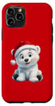 Coque pour iPhone 11 Pro Holiday Polar Bear