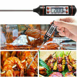 Lcd Digital Food Thermometer Temperature Probe Baking Meat Cooking Sensor Tool