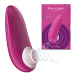 Womanizer Starlet 3 Clitoral Sucking Toy - Clit Stimulator with 6 Suction Speeds - Waterproof Sucker Vibrator - Rechargeable Vibrating Adult Sex Toys for Women and Couples - Pink