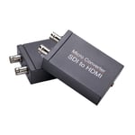 SDI till HDMI-omvandlare Stödjer 3G-SDI, HD-SDI, SD-SDI Automatisk formatdetektering och Stereo Audio De-embedder, SDI Loopout HDMI+SDI