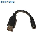 Convient pour cable adaptateur d'alimentation pour ordinateur portable 5.5*2.1mm t¿ºte femelle vers Lenovo yoga3 male t¿ºte de conversion cordon d'alimentation