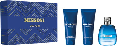 Missoni Wave Pour Homme Eau de Toilette Spray 100ml Gift Set