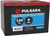 Pulsara Hybrid Alkaline 9V/130Ah Lille