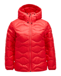 Helium Down Hood Jacket W Brilliant Red (S)