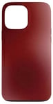 Coque pour iPhone 13 Pro Max Rouge foncé bordeaux