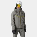 Helly Hansen Herre Alpha Infinity Vanntett Skijakke ​ Grå XL