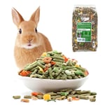 Nobleza - (700g Alimentation pour Lapin, Nourriture pour Lapins appétente et équilibrée, Participe à l’Usure Naturelle de Dents