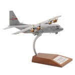 JHSHENGSHI Modèle d'avion à l'échelle 1/200, Jouets et Cadeaux Militaires en métal des USA C-130H Hercules