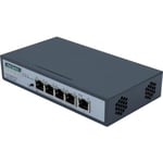 DEXLAN Switch 5 Ports Gigabit dont 2 PoE++ 90W et PoE+ 30W - Budget PoE 140W