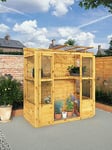 Mercia 6 X 3 Traditional Tall Wall Greenhouse - Fsc&Reg; Certified