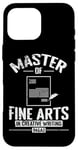 iPhone 16 Pro Max Master of Fine Arts in Creative Writing Poetry and Prose Case