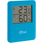 Otio - Thermomètre hygromètre digital intérieur bleu Bleu