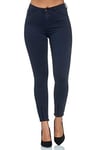 Elara Jeans Femme Taille Haute Skinny Slim Chunkyrayan EL01-1 Deepblue 40 (L)