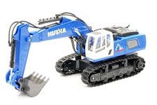 Huina RC Excavator Digger - Full 11 Channel Function & metal bucket! - Blue