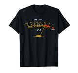 Volume VU Meter Vintage Audio Engineer Recording Studio T-Shirt