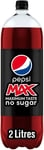 Pepsi Max 2 Litres Bottles