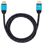 Cable HDMI 2.1 8K TechExpert 4K 120Hz 48GB/Sec, HDR, 3D 2 mètres souple PS5 Xbox