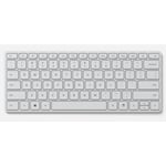 Microsoft Wireless Bluetooth QWERTY Keyboard White - Romanian Keyboard Layout