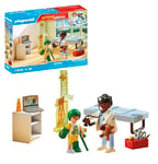 Playmobil 71619 Action Heroes: Pediatrician with teddy bear, treatment for the little ones, made from over 80% recycled and bio-based materials, detailed play sets suitable for children ages 4+