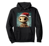 Celebrate the Holidays with a Cheerful Scarecrow Pullover Hoodie