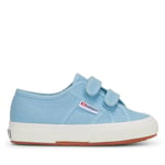 Superga Kids Unisex Childrens/Kids 2750 Jstrap Trainers (Light Blue/Avorio) material_Synthetic - Size UK 13 Kids