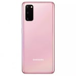 Cache Batterie Samsung Galaxy S20 Plus - Rose + Cache Lentille