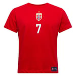 Norge T-shirt Engen 7 - Barn - Nff, storlek 146-152 cm/Kids Large