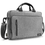 tomtoc Protective Laptop Shoulder Bag for 15.6 Inch Universal HP Dell Acer ASUS Lenovo Laptop Chromebook Ultrabook, Multi-Functional Business Laptop Briefcase for 15 16 In MacBook Air/Pro M4/M3/M2/M1