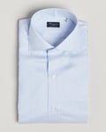 Finamore Napoli Milano Slim Royal Oxford Dress Shirt Blue Stripe