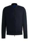 Hugo Boss Black Mens P-eflano Jacket Dark Blue - Size Medium